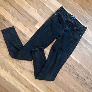Gap Universal Leggings Skinny Black Denim Jeans Women’s 4/27 Long